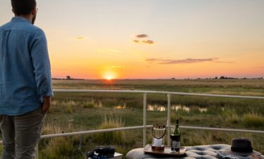 Pembury Tours - Chobe Princess - Chobe River - Botswana - Houseboat Accommodation - Deck Sunset