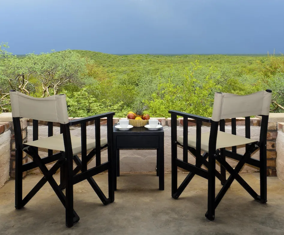 Etosha Safari Lodge View from Patio