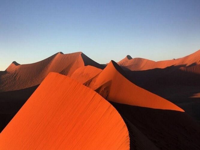 Namibia - Sossusvlei - never ending dunes
