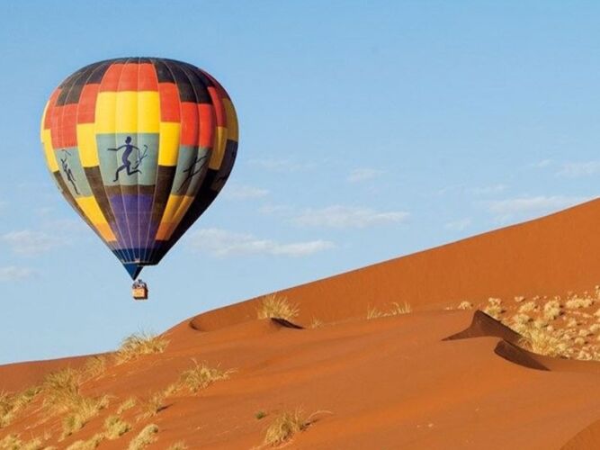 Pembury Tours - &Beyond Sossusvlei Desert Lodge - Namibia - Dunes - Hot Air Balloon