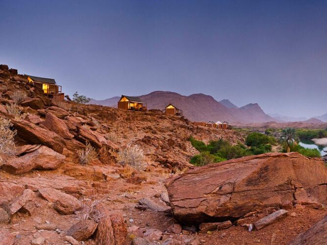 Pembury Tours - Okahirongo River Camp - Kaokoland - Namibia - Exterior View