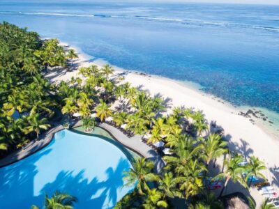 Pembury Tours - Victoria Beachcomber Resort and Spa - Mauritius - Beach Aerial