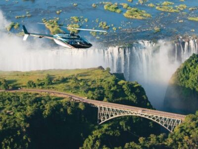 Pembury Tours - Flight of Angels - Victoria Falls - Livingstone Island - Zambia - Adventure Activities - Helicopter Flight