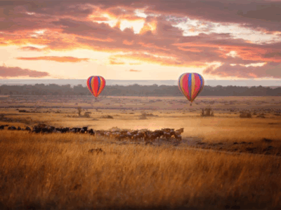Balloon Safari - Olarro Kenya