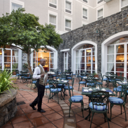 Pembury Tours - The Commodore - Cape Town - South Africa - Accommodation - Courtyard
