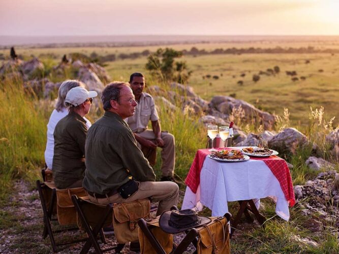 Pembury Tours - Tarangire Treetops Lodge - Tarangire National Park - Tanzania - East African Safari - Luxury Accommodation - Sundowner