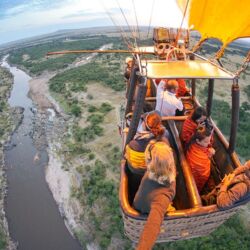 Pembury Tours - Hot Air Balloon Safari - Serengeti Tanzania & Masai Mara Kenya - Aerial Game Viewing - East African Safari - Great Migration