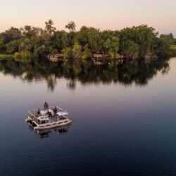 Pembury Tours - Xugana Island Lodge - Okavango Delta - Botswana - Luxury Accommodation - Safari Activities - Game Viewing - Barge Dinner