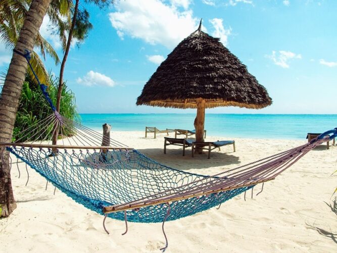 Pembury Tours - Fumba Beach Lodge - Zanzibar - Indian Ocean Islands - Beachfront Accommodation - Luxury - Beach Hammock