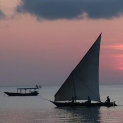 Pembury Tours - Fumba Beach Lodge - Zanzibar - Indian Ocean Islands - Beachfront Accommodation - Luxury - Beach Dhow Sunset
