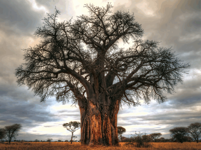 Pembury Tours - Reasons to visit Tarangire National Park - Giant Baobab Tree